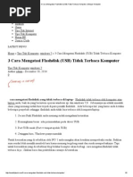 Download 3 Cara Mengatasi Flashdisk USB Tidak Terbaca Komputer _ Belajar Komputerpdf by EnjangSuryana SN258607436 doc pdf