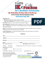 Walk Run Registration Form 2015