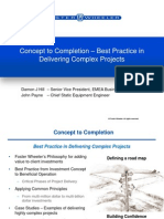 Concept To Completion Best Practice in Delivering Complex Projects