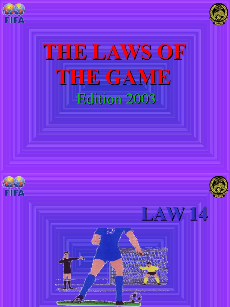 Law 14 - The Penalty Kick Online Training Script: - ppt download