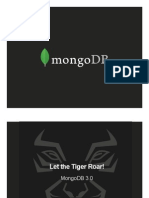 MongoDB 3.0 - Overview