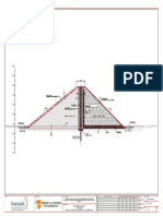 Priliminary Design Jurf Dam Typical Non-Overflow Section A - Alternative-1