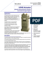 UG40 Actuator: Applications