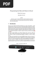 Kinect Manual