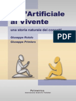 Rotolo, G., Primiero, G. Dall'Artificiale Al Vivente (Polimetrica, 2005) (ISBN 9788876990250)