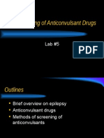 Screening of Anticonvulsant Drugs
