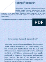 Marketing Research 1& 2