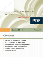 Management Information Systems: An Introduction