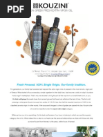 Download Kouzini Extra Virgin Greek Olive Oil by Nicholas Musson SN258630437 doc pdf