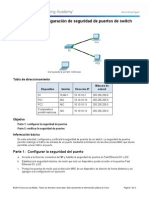 2.2.4.9 Packet Tracer - Configuring Switch Port Security Instructions