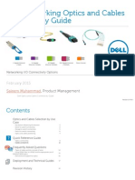 Dell Networking Optics and Cables Connectivity Guide February 2015