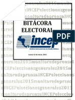 Bitácora Electoral 2015