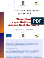 ACIS Cluj Napoca Prezentare Proiect