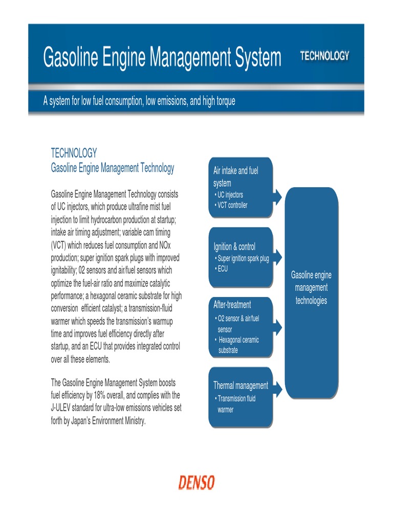 Gasoline Engine Management Technologies | PDF | Fuel Injection | Gasoline