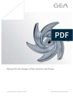 Manual for the Design of Pipe Systems and Pumps