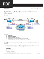 ES CCNPv6 ROUTE Lab7-1 Branch Office Config Instructor