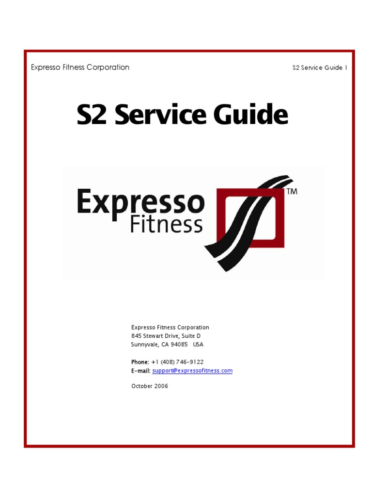 Expresso Bikes S2 Service Guide 1a PDF Electrical Connector Manufactured Goods