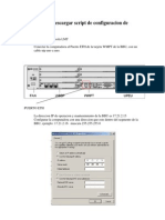 Proccess to Download the Configuration Script for the NodeB1