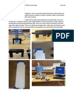 Projectile Motion Lab Report