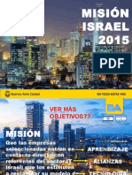 La Ciudad y el objetivo estratégico de internacionalizar el sector IT porteño | Misión ISRAEL 2015