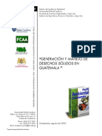 434 Generacion y Manejo de Desechos Solidos en Guatemala
