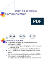 Introduction To Wireless Communication - Radio Communication