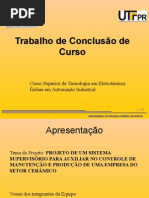 Apresentação projeto supervisório