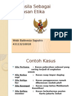 Pancasila Sebagai Landasan Etika (Powerpoint)