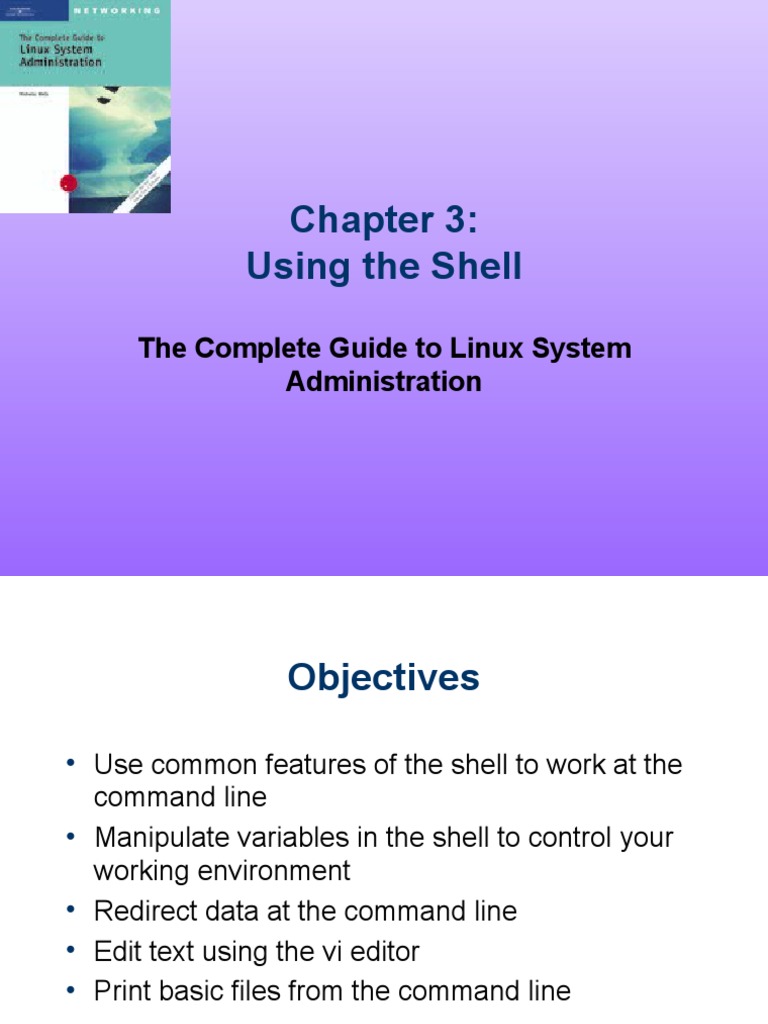 The Complete Guide For Linux System Administration CH03 Powerpoint ...