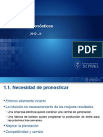 Pronósticos 2012 - Aplicación de métodos cuantitativos