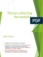 Factors Affecting Permeability1