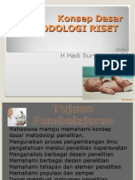 1.dasar METODOLOGI RISET KEPERAWATAN