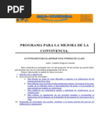 Elaboracion de Normas Para Las Aulas