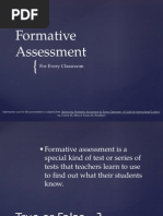 formative assessment presentation
