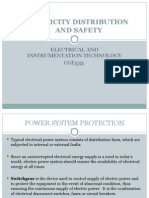 Electricity Distribution and Safety