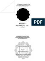Boletin Estadistico 2007