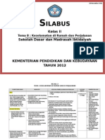 Silabus Keselamatan Di Rumah Dan Perjalanan Kls II - Ok