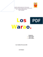 Los Warao Trabajo