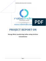 A Project Report on Energy Meter Monitoring Online Using Wireless Transmission GSM Modem