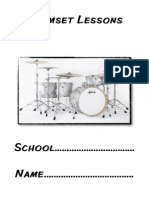 Drumming Booklet Mini