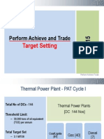 Perform Achieve and Trade: Target Setting