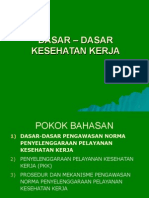 DASAR2 KESEHATAN KERJA 2012 Rev