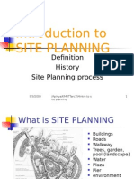 Site Planning 2