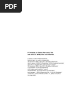 Download Krakatau Steel Biilingual 31 Des 12 Released 2 by Lugis Andrianto SN258687253 doc pdf