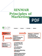 Prinmar Principles of Marketing: Instruction Research Technology Wellness