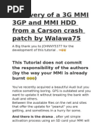 Download Recovery of a 3G MMI 3GP and MMI HDD from a Carson crash patch by Walawa75docx by JOHNNY5377 SN258688489 doc pdf