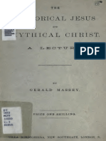 The Historical Jesus and Mythical Christ by Gerald Massey