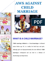 On Child Marriage