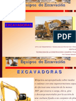 Curso Equipos Excavacion Perforador Cuchara Excavadoras