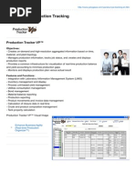 On-Demand Production Tracking